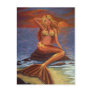 Mermaid Sunset - Postcard