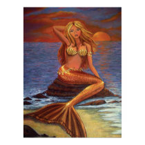 Mermaid Sunset posters