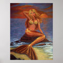 Mermaid Sunset posters