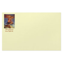 Mermaid Sunset Stationery stationery