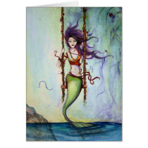 Mermaid Swing cards by EsteHupp Mermaid Swing cards