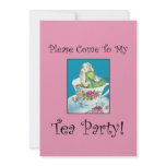 Mermaid Tea Party Invitations