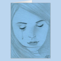 Mermaid Tears Card cards