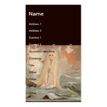 Mermaid Template Business Card Templates