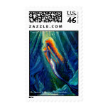 Mermaid & The Mirror by Susan Rodio postage