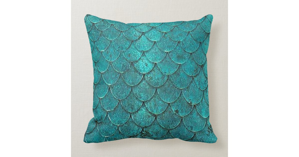 mermaid throw pillow Zazzle