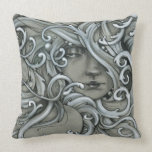 Mermaid Throw Pillow #1 pillows