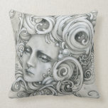 Mermaid Throw Pillow #2 pillows