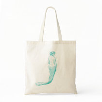 Mermaid Tote bags by ericar70 Mermaid Tote bags