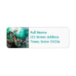 Mermaid Twins  Mailing Labels