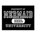 Mermaid University Dark Postcards
