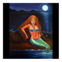 Mermaid Wild - Print posters