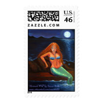 Mermaid Wild - US stamps stamps