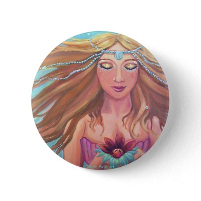 Mermaid Wish - Button by SusanRodio