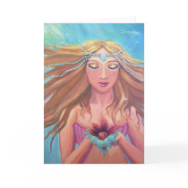 Mermaid Wish - Greeting Card cards