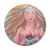 Mermaid Wish - Magnet by SusanRodio Mermaid Wish - Magnet