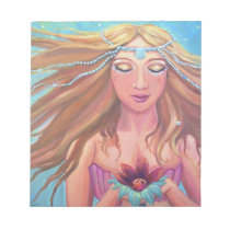 Mermaid Wish - Notepad By Susan Rodio Art notepads
