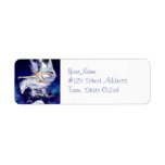 Mermaid with Dolphin  Mailing Labels