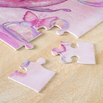 "Mermaids and Butterflies" Pink Puzzle by ronne puzzles