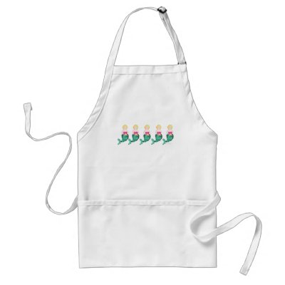 Mermaids Apron by ginyhogan