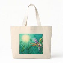 Mermaids Beautiful Sea Garden Tote Bag