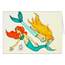 Mermaids cards