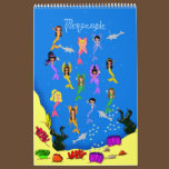 Mermaids Mini Posters Book calendars