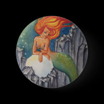 Mermaids Pearl Button buttons