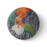 Mermaids Pearl Button