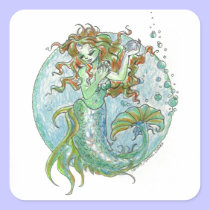 Mermaid's Pearl Sticker stickers