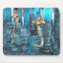 Mermaids Playground mousepads