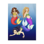Mermaids Postcard Mermaids Postcard
