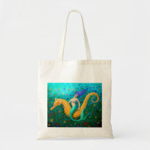 Mermaid's Ride- Seahorse Bags