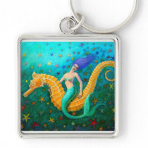 Mermaid's Ride- Seahorse Key Chains