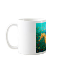 Mermaid's Ride- Seahorse Coffee Mugs