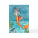 'Mermaid's Sword' Blank Greeting Card