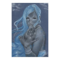 Mermaid's Touch Poster posters by katerinaart Mermaid's Touch Poster posters