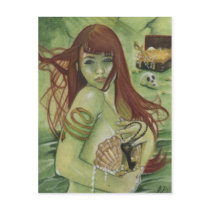 Mermaid's Treasure Postcard