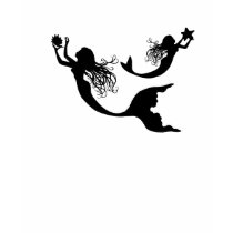 Mermaids with gifts Tee t-shirts