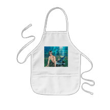 Merman  Children's Apron
