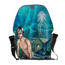 Merman Messenger Bag