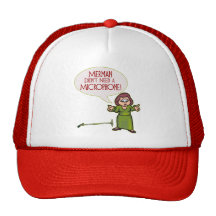 Merman/Microphone Hat