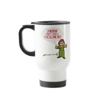 Merman/Microphone Travel Mug mugs