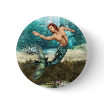 Mermen  Button