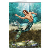 Mermen  Greeting Card