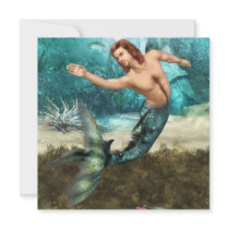 Mermen  Invitations