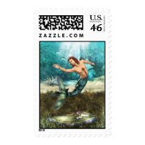 Mermen  Postage Stamp