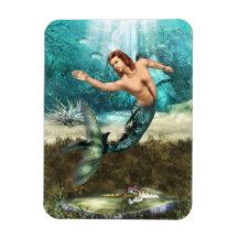 Mermen Premium Magnet