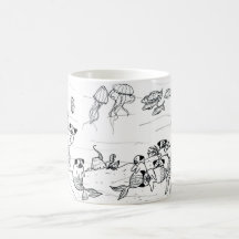Merpugs Coffee Mug