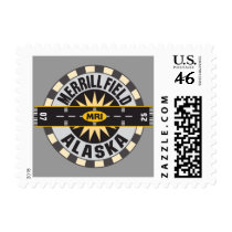 Merrill Field, AK MRI  Airport Stamp
